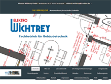 Tablet Screenshot of elektro-wichtrey.de